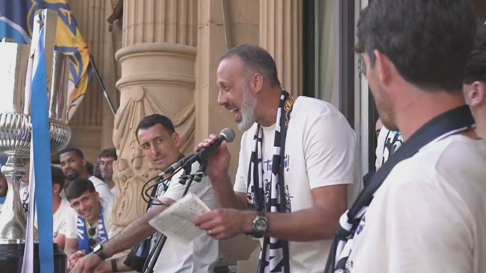 Pellegrino Matarazzo saca una chuleta y sorprende a toda la Real Sociedad en euskera