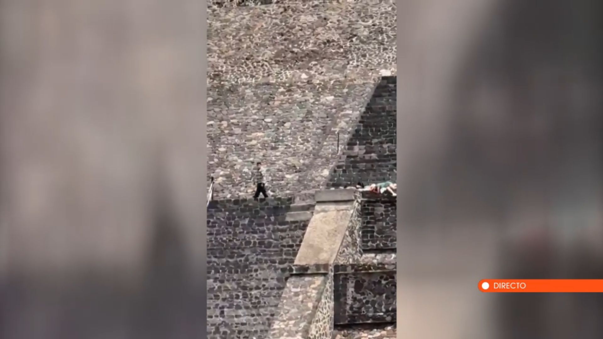 Video | El tiroteo desde la pirámide de la Luna en Teotihuacán: 