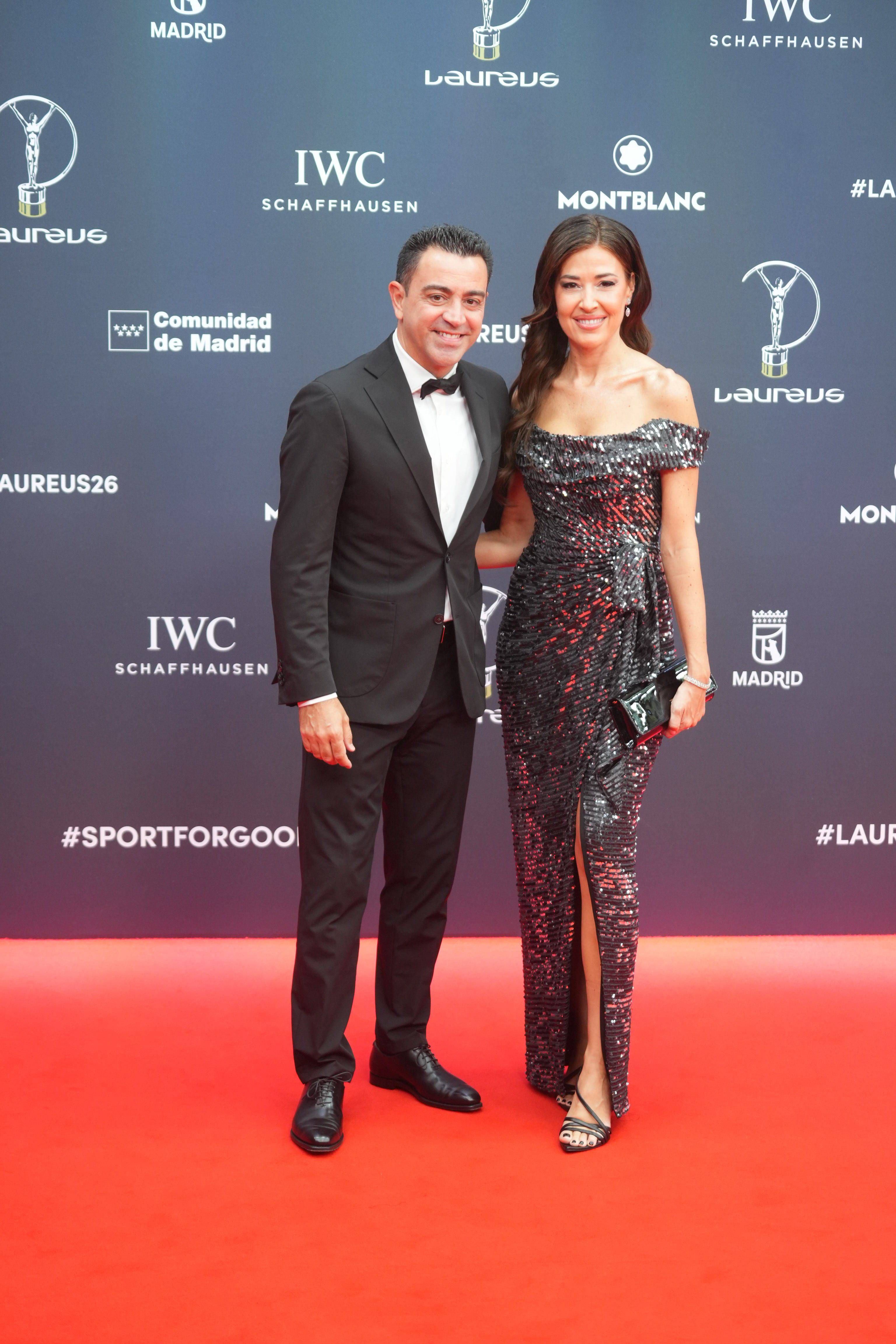 Xavi Hernandez y Nuria Cunillera