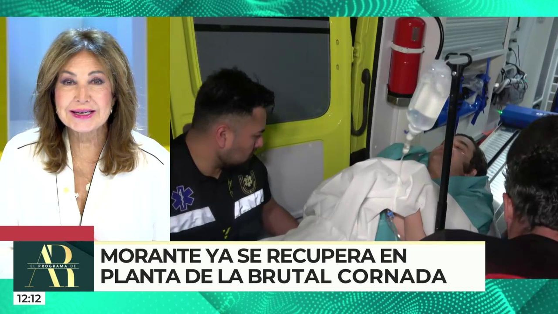 Ana Rosa Quintana actualiza el estado de Morante de la Puebla