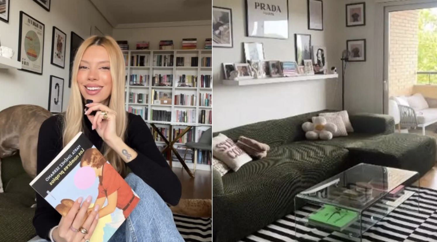 Así es el salón de Alejandra