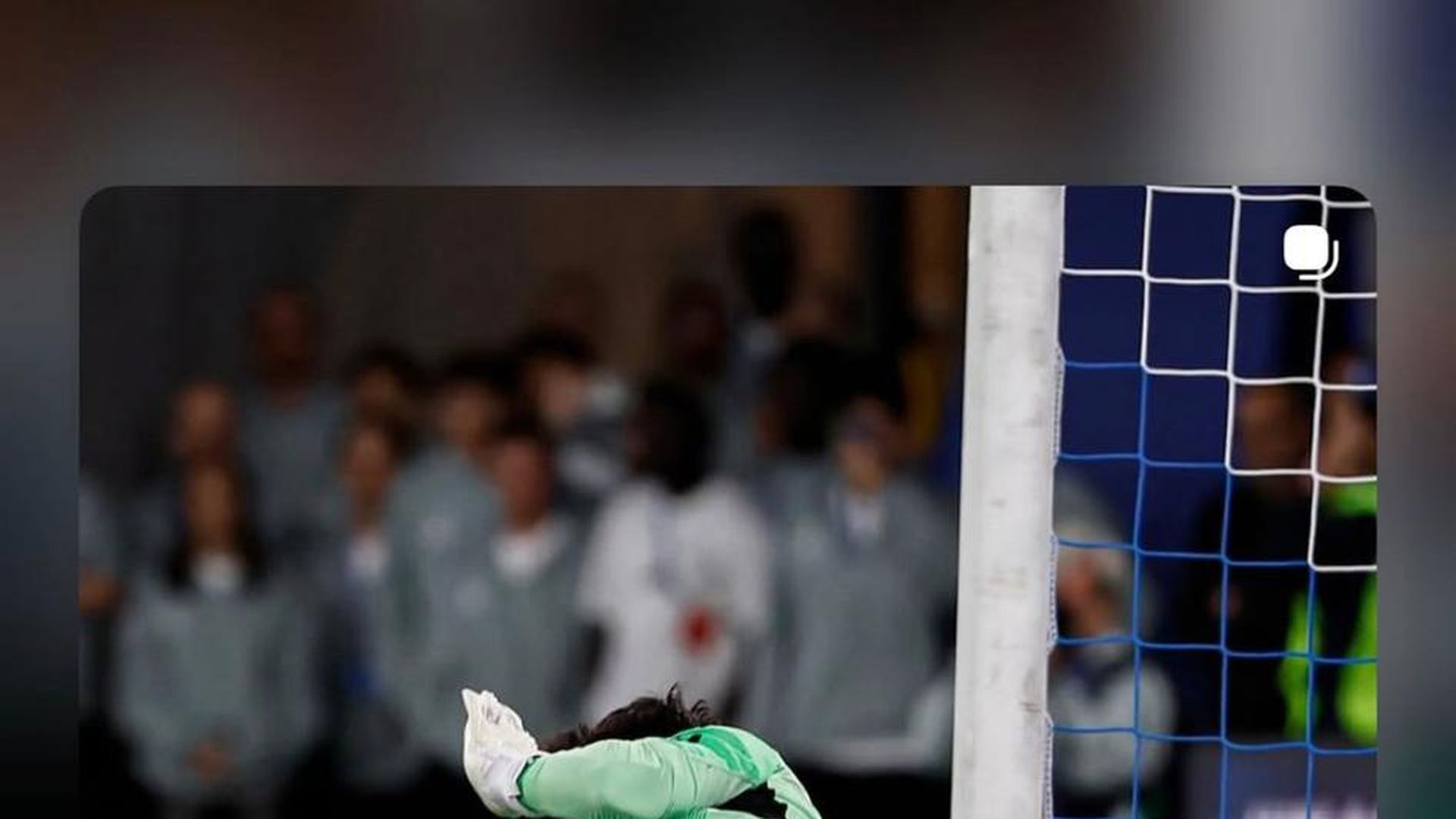 Courtois dedica unas palabras a Javi Navarro en redes