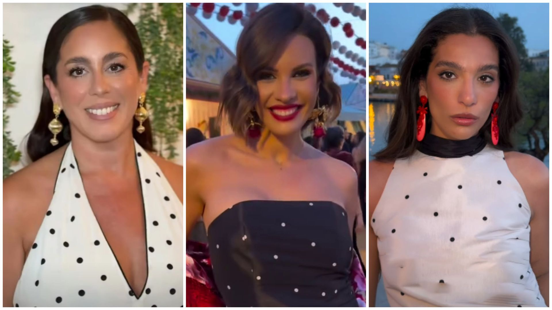 De Anabel Pantoja y Jessica Bueno a Alma Bollo: los looks de las famosas de Telecinco en el primer día de Feria