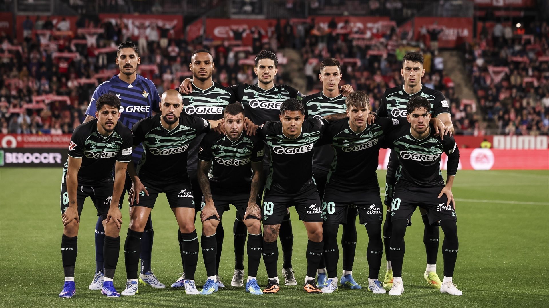 El once de Pellegrini en el Girona - Betis