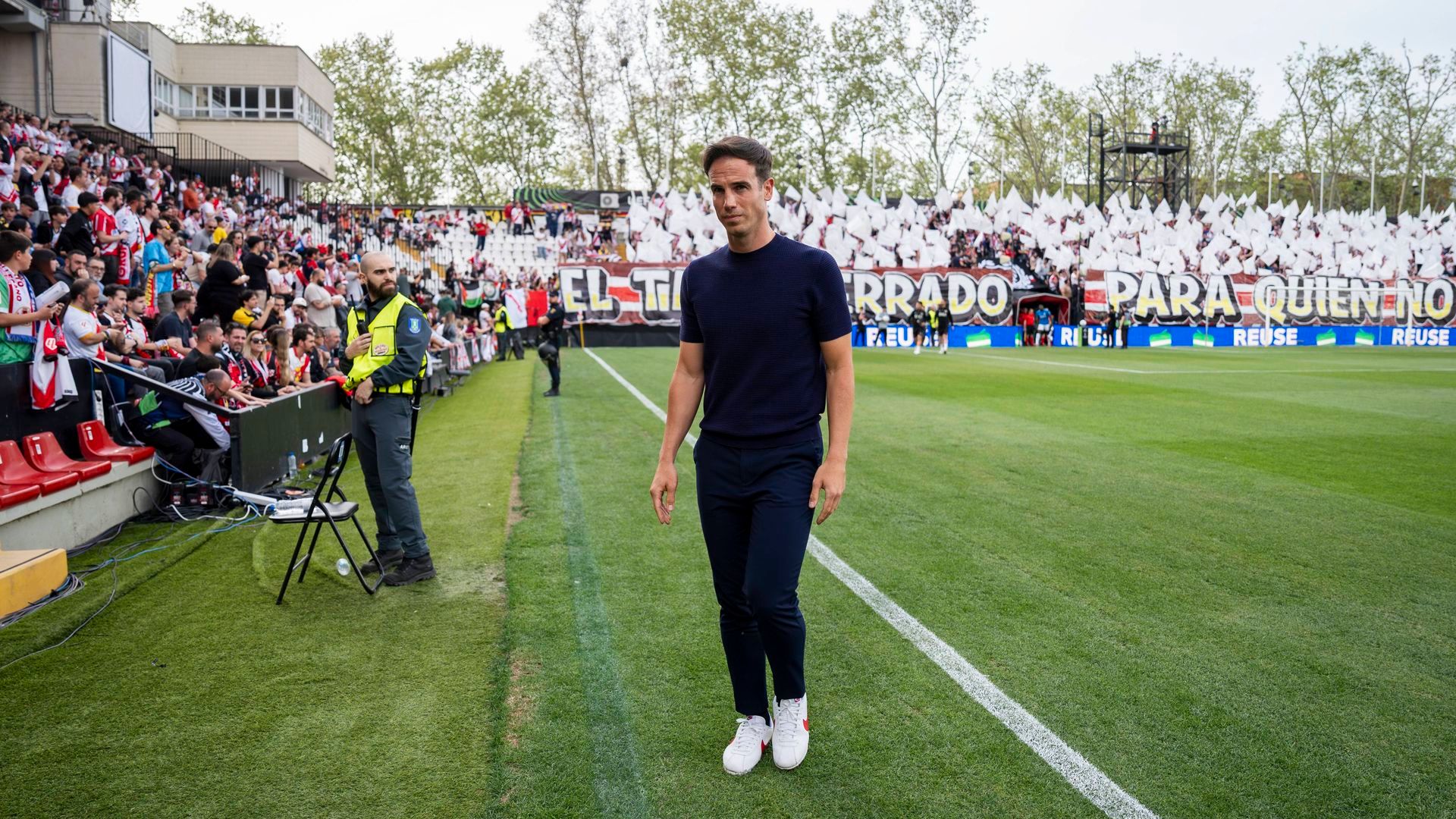 Iñigo Pérez, entrenador del Rayo Vallecano
