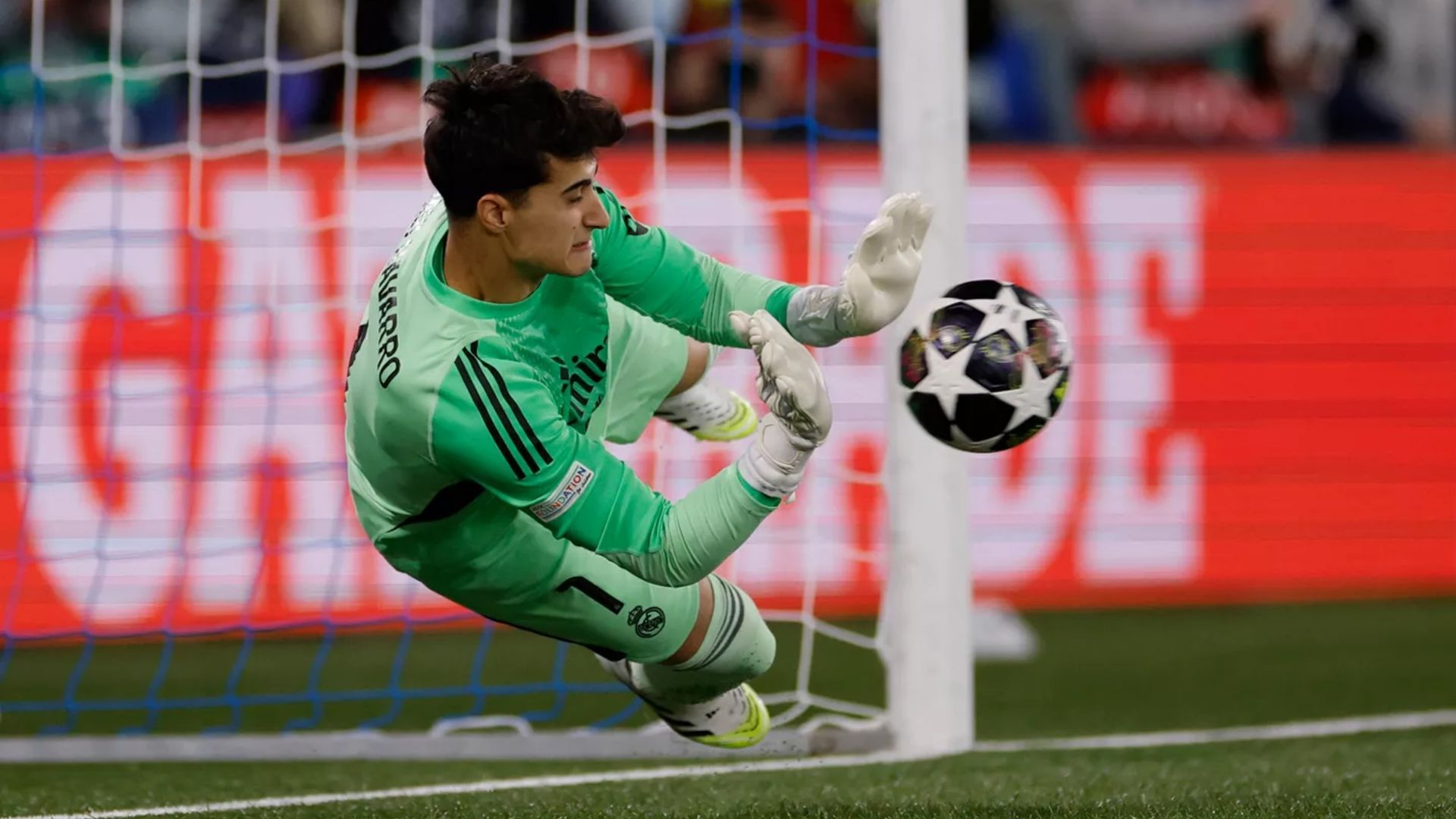 Javi Navarro, jugador del Real Madrid juvenil