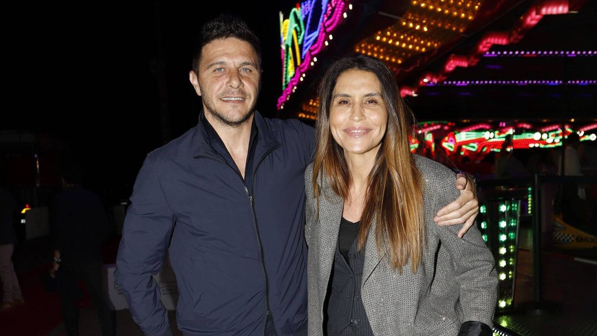 Joaquín Sánchez y Susana Saborido