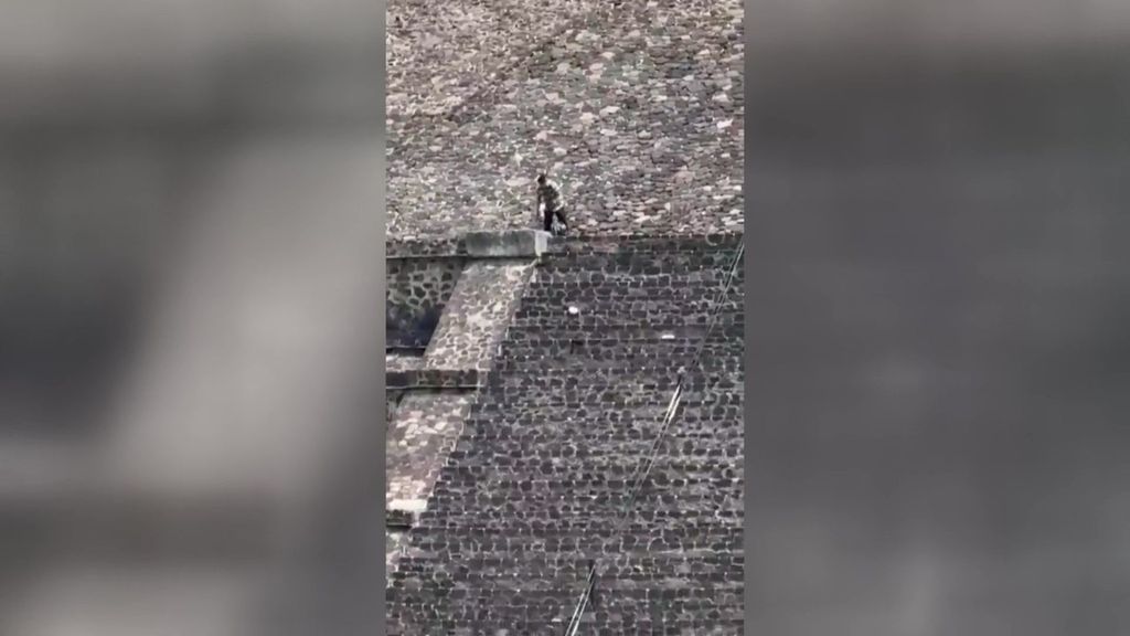 Los gritos de Julio César, el asesino de Teotihuacán, a los turistas: "Esto se hizo para sacrificar, no para hacer fotitos"
