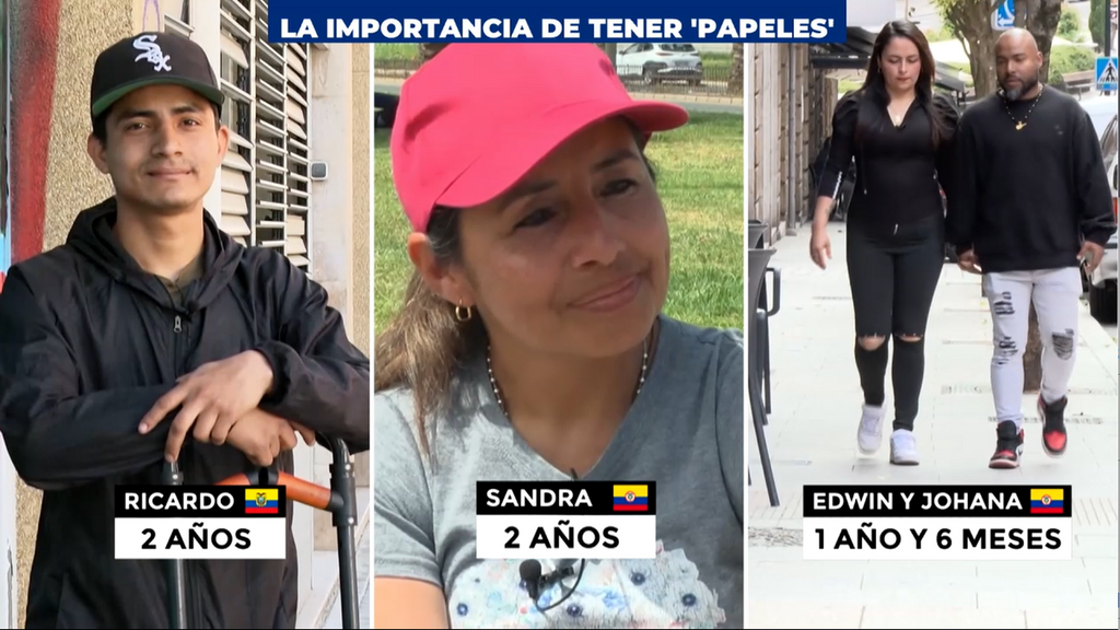 Ricardo, Sandra, Edwin o Johana: las historias detrás de los miles de inmigrantes que esperan la regularización