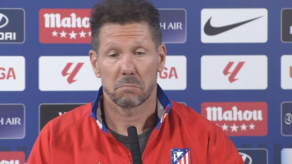 Rueda de prensa de Simeone