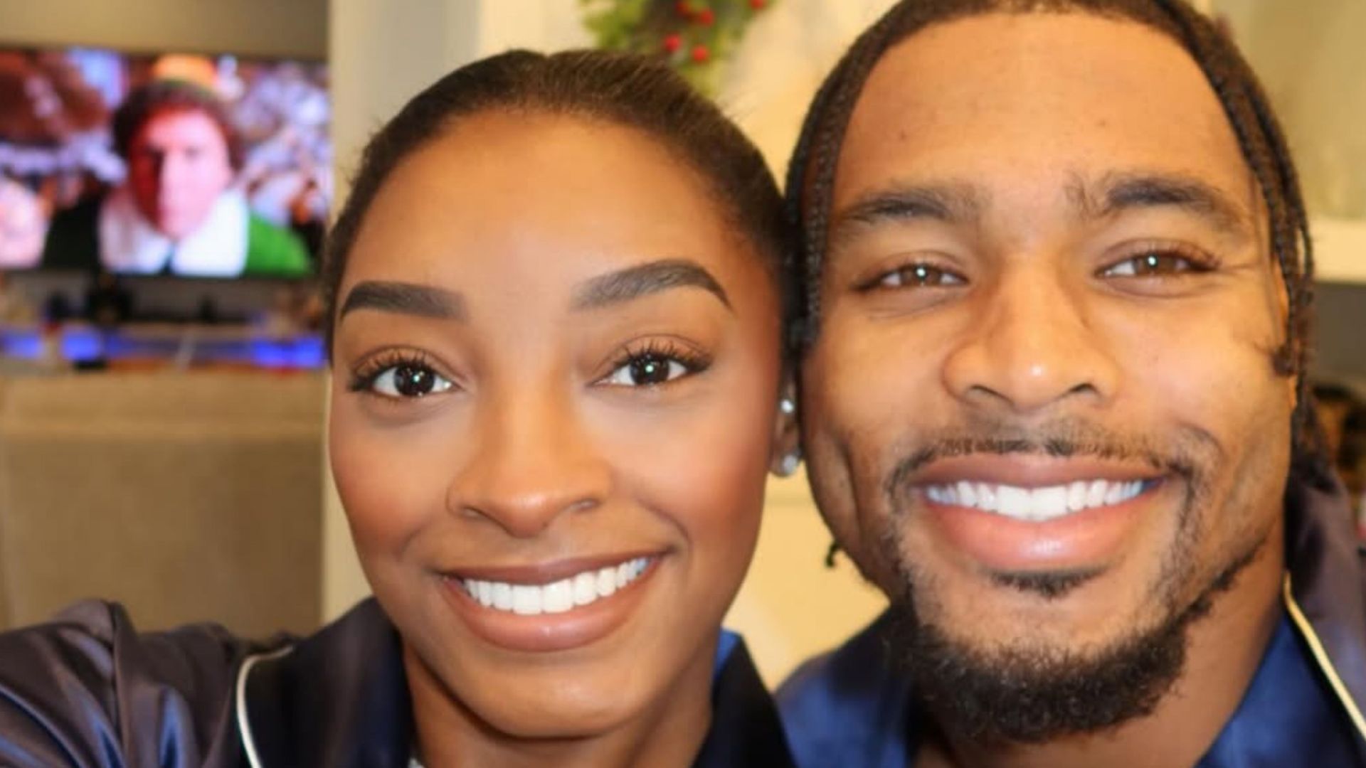 Simone Biles y Jonathan Owens en una imagen reciente