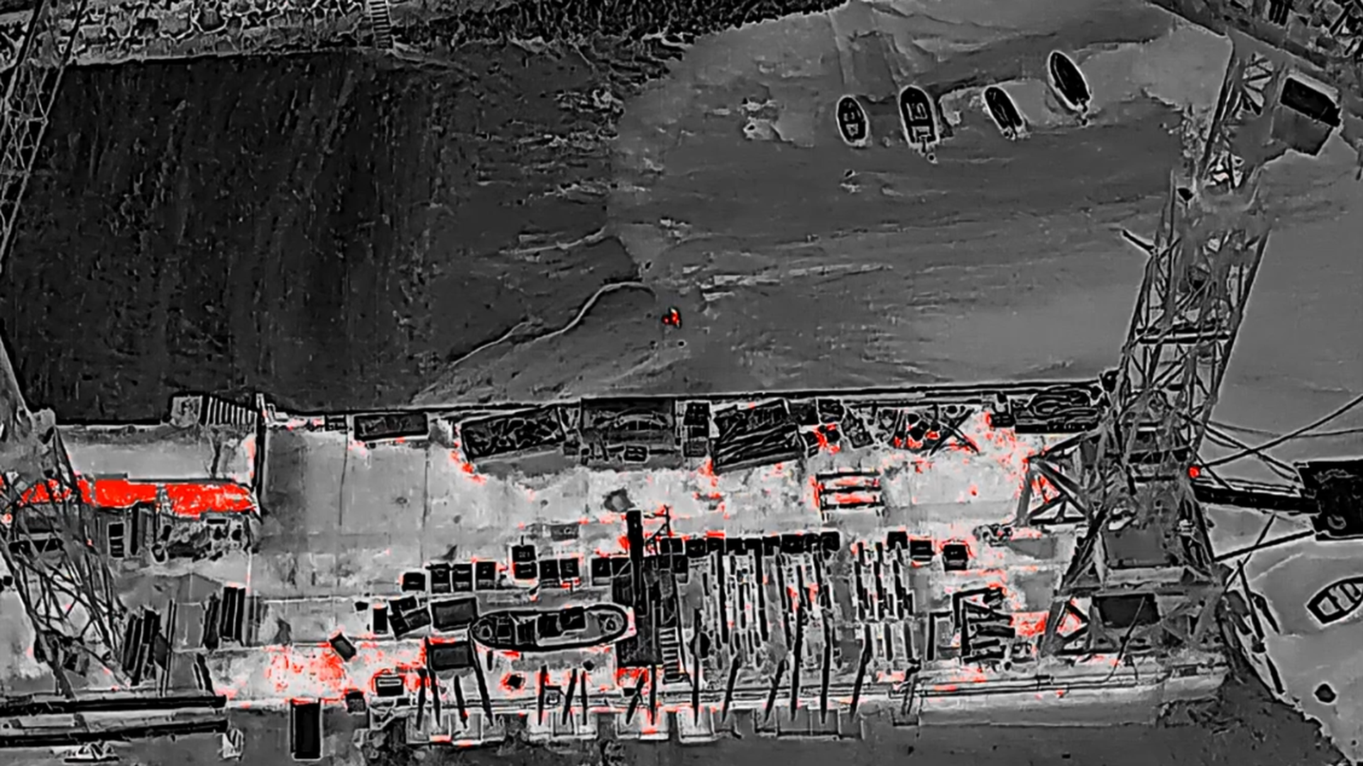 Un dron con visión nocturna de la Policía Local de Vigo ‘caza’ a dos mariscadores furtivos