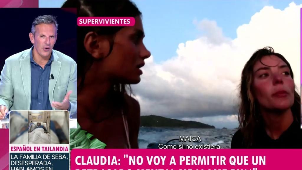 Joaquín Prat se pronuncia sobre el desencuentro entre Claudia y Gerard en 'Supervivientes': "No comprenden los códigos que se manejan en televisión"