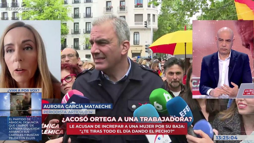 Acusan a Ortega Smith de acosar a una trabajadora de baja por maternidad: “¿Te tiras todo el día dando el pecho?”