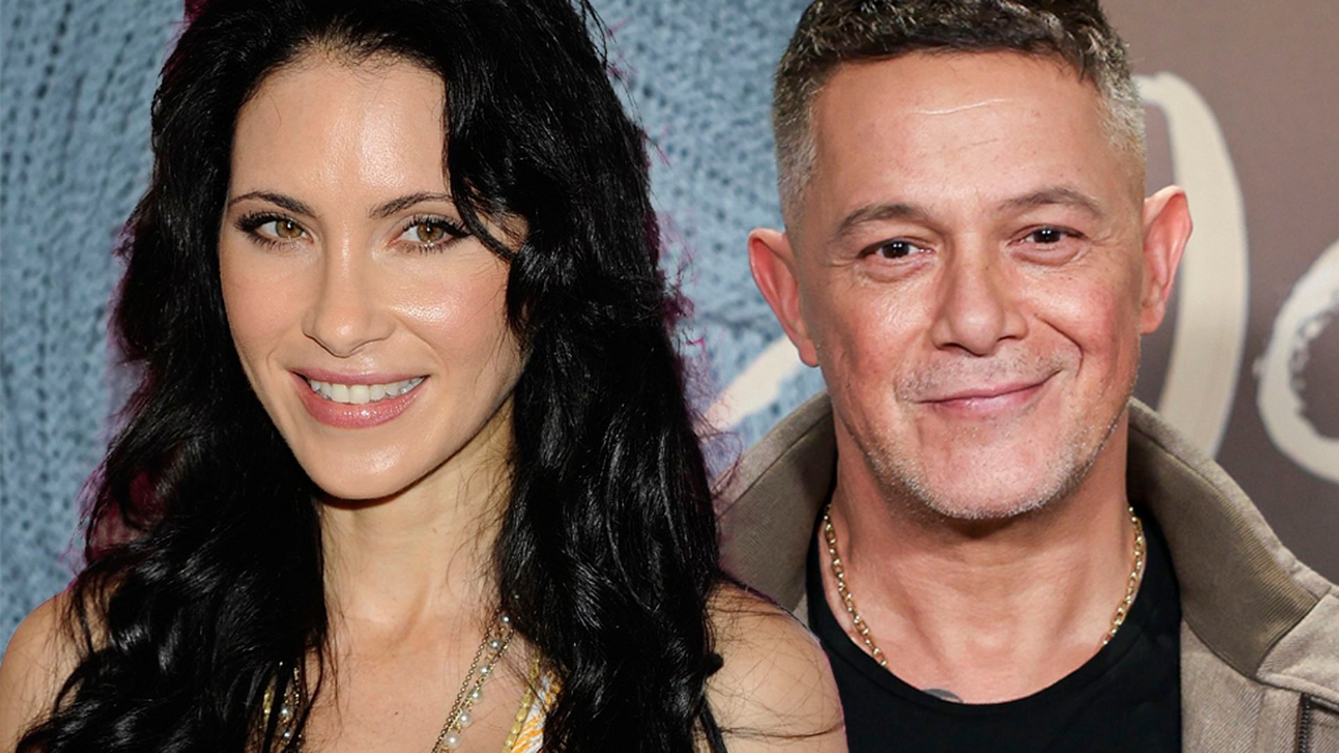 Alejandro Sanz y Valeria Rivera