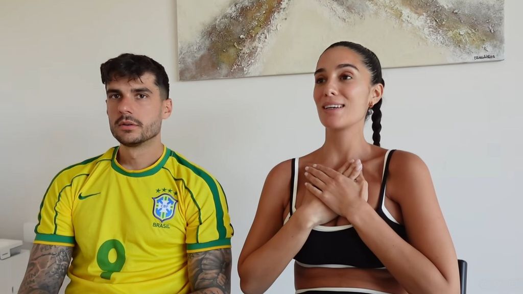 Claudia y Mario anuncian el sexo de su primer bebé en su fiesta 'gender reveal'