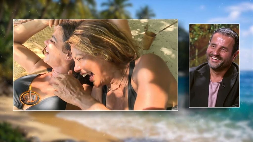 El marido de Marisa Jara reacciona a su mujer hablando sobre sexo con sus compañeras de 'Playa Victoria': "'El generoso' te llaman"