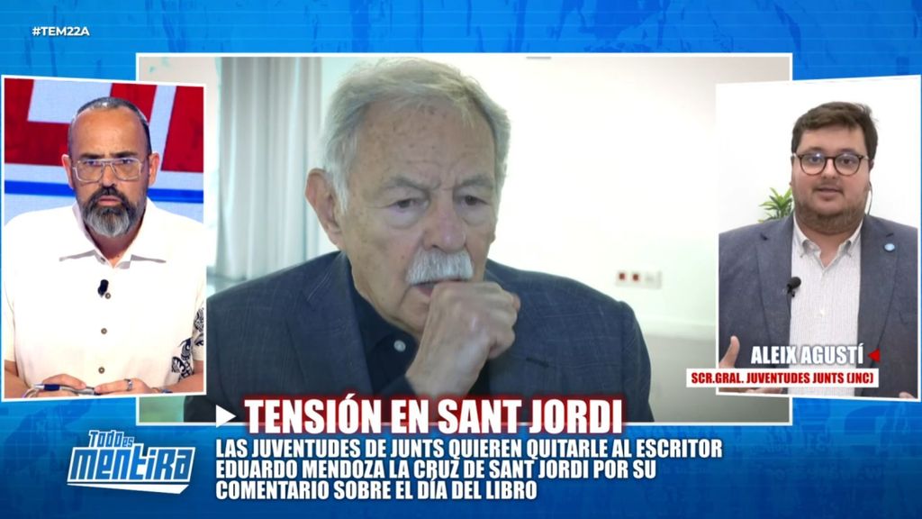 Risto Mejide, a las juventudes de Junts tras pedir que le retiren la cruz de Sant Jordi a Mendoza: "Es una barbaridad fuera de toda lógica"
