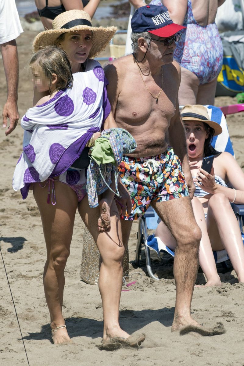 Elsa Pataky su padre, José Francisco Lafuente, en una de las escasas imágenes que hay de él, en 2018