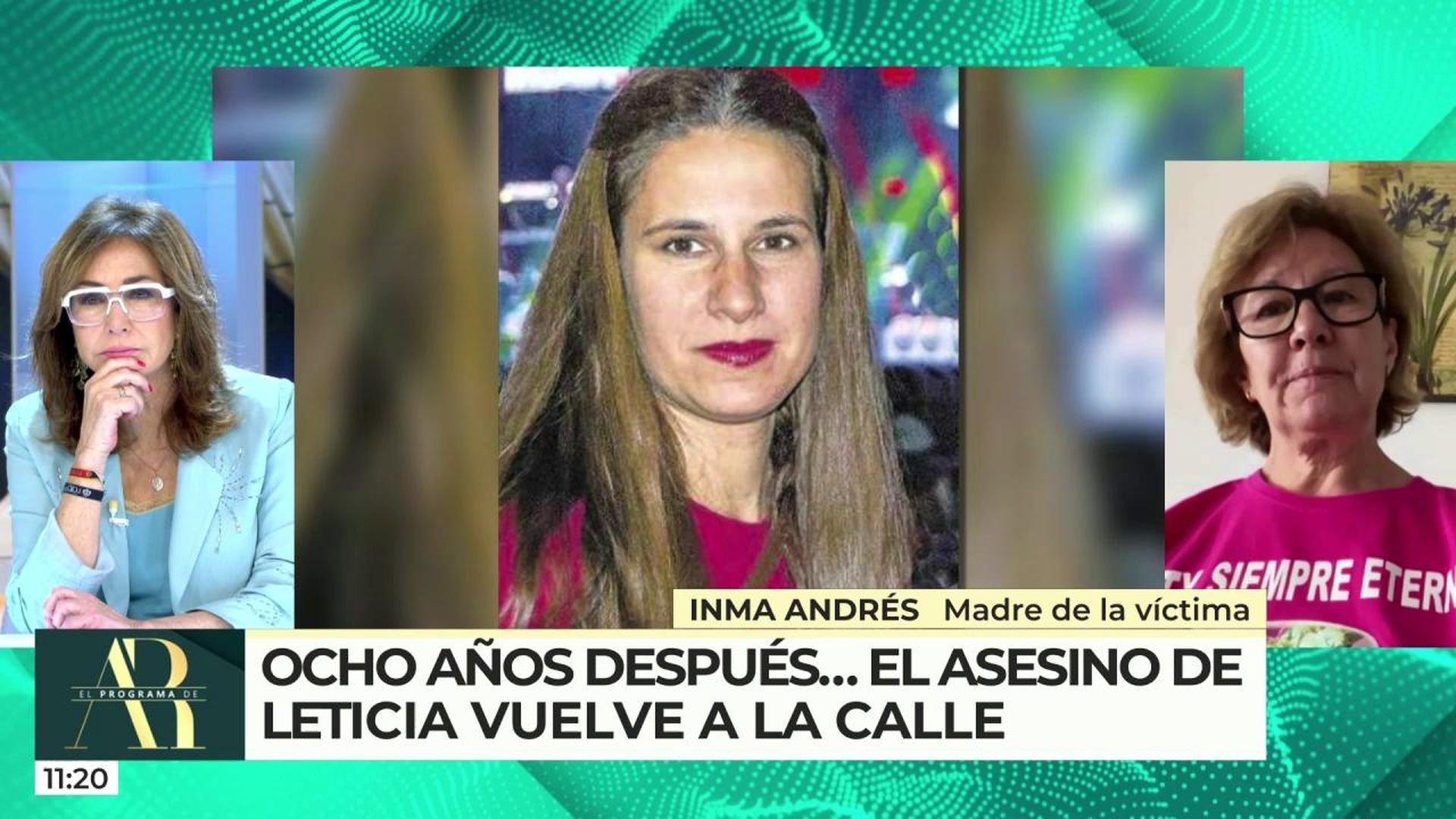 Inma Andrés, madre de la víctima