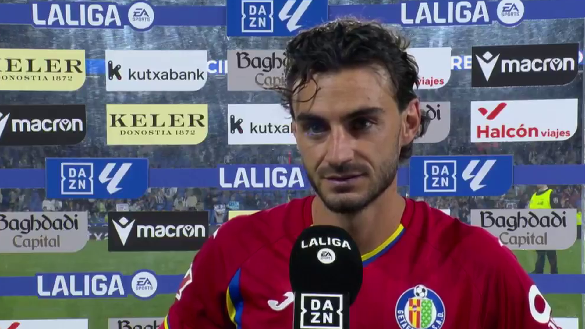 Juan Iglesias tras el partido