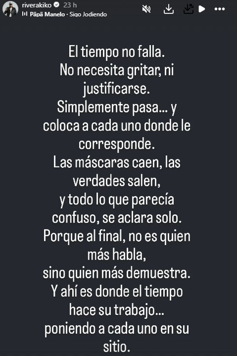 Kiko Rivera comparte una polémica publicación a la que ha respondido Jessica Bueno