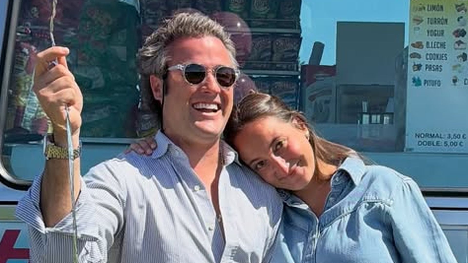 Lucía Pombo y Álvaro López Huerta, en una imagen de redes sociales