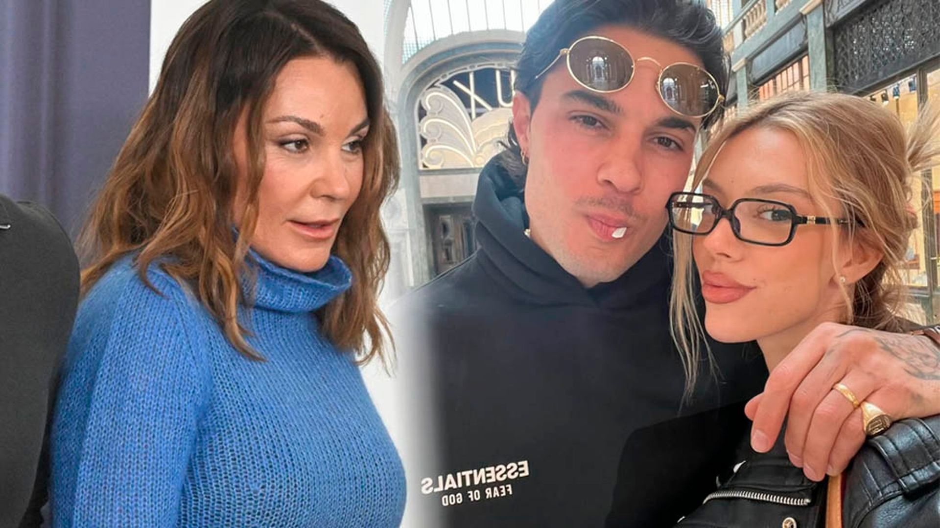 Mar Flores, Carlo Costanzia y Alejandra Rubio