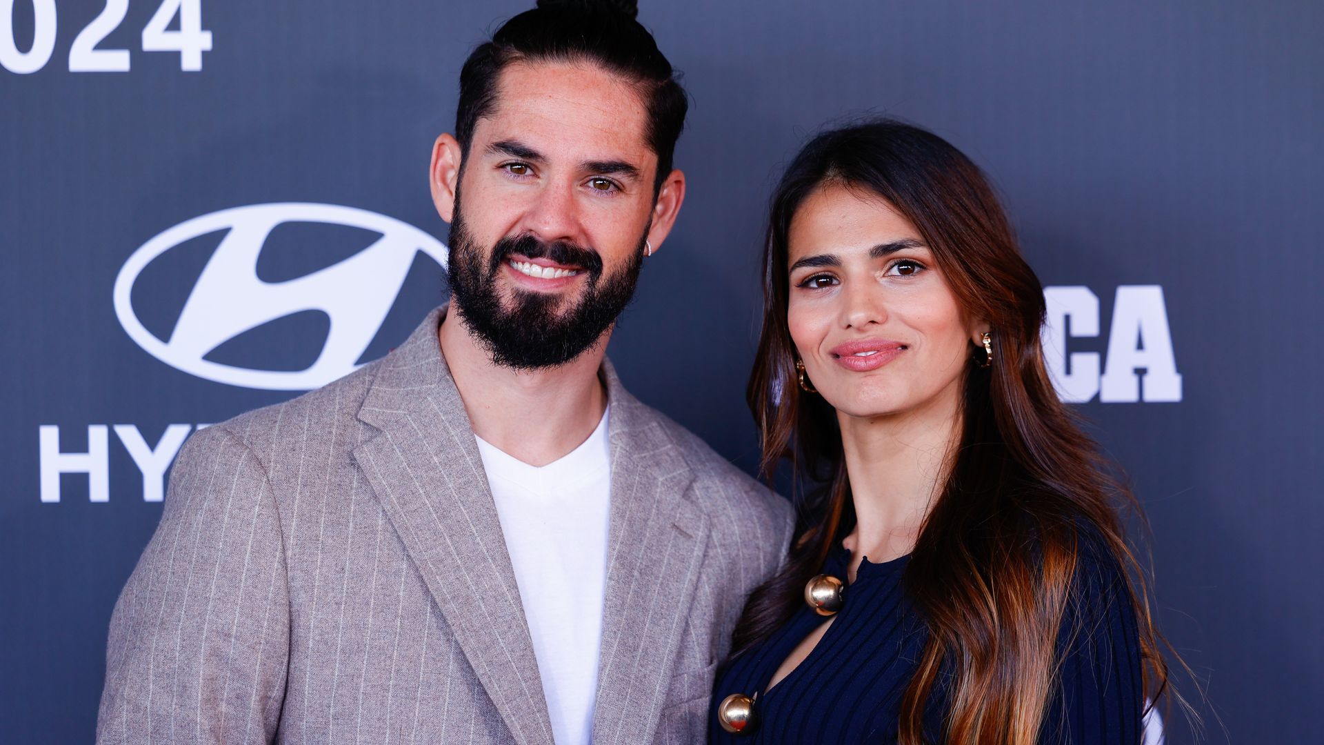 Sara Sálamo e Isco Alarcón, en un evento