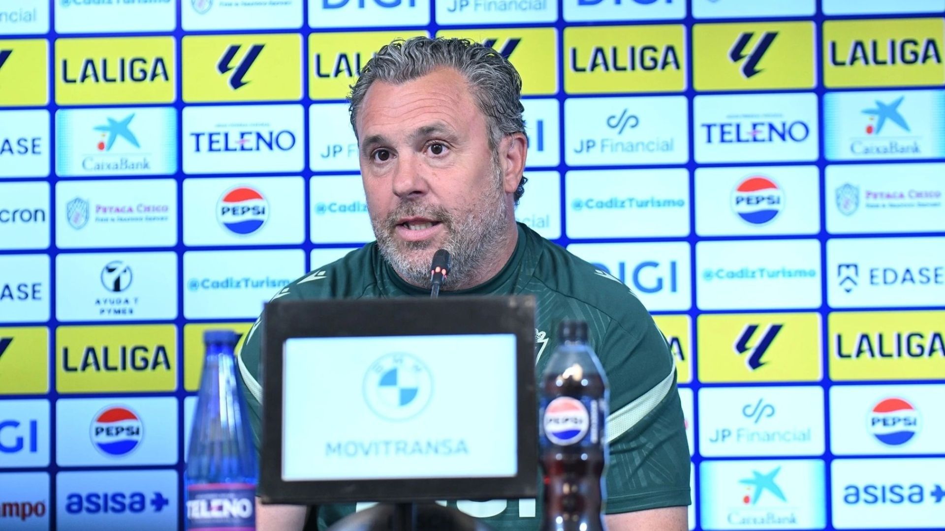 Sergio González, en rueda de prensa