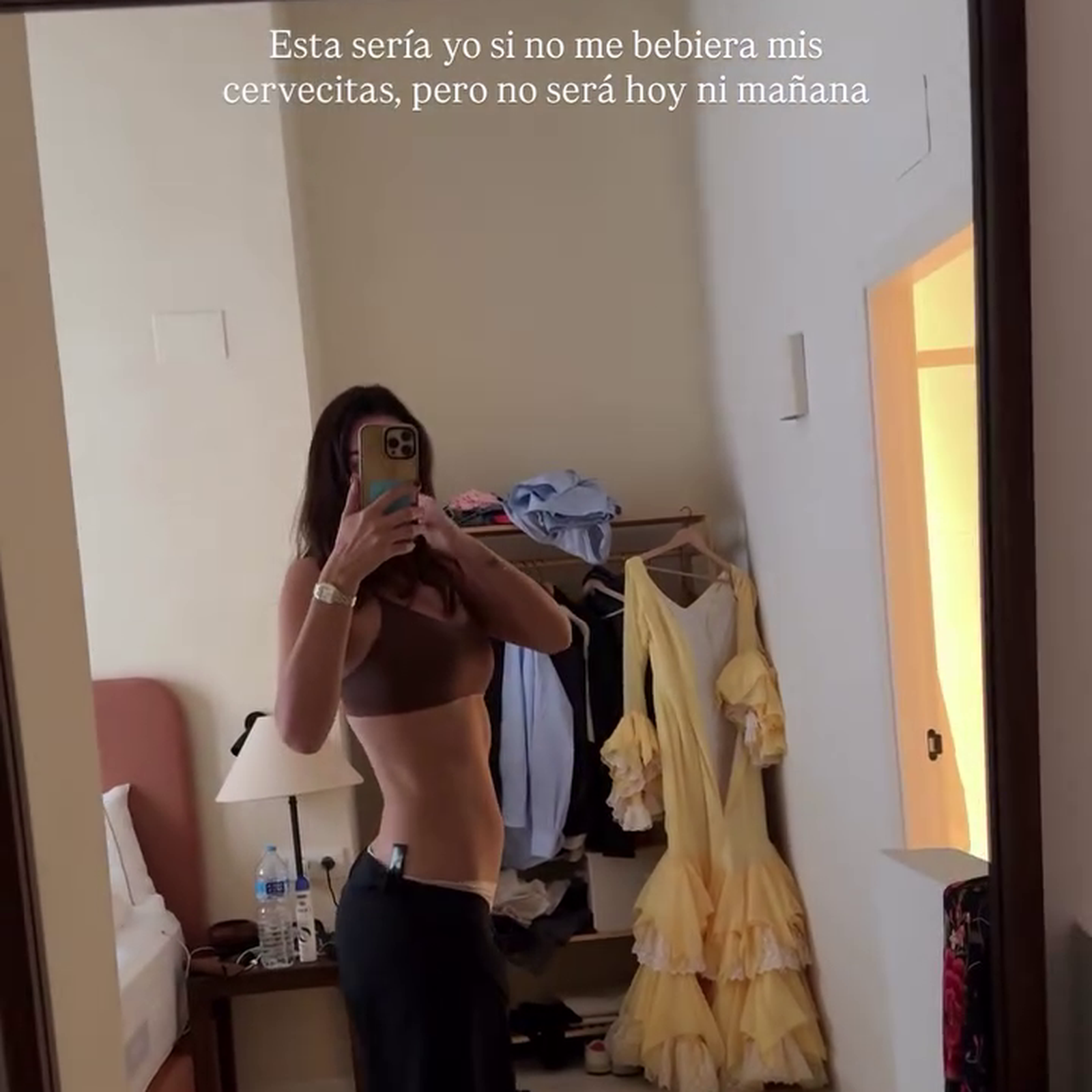 Susana Molina publica un video para demostrar que no está embarazada