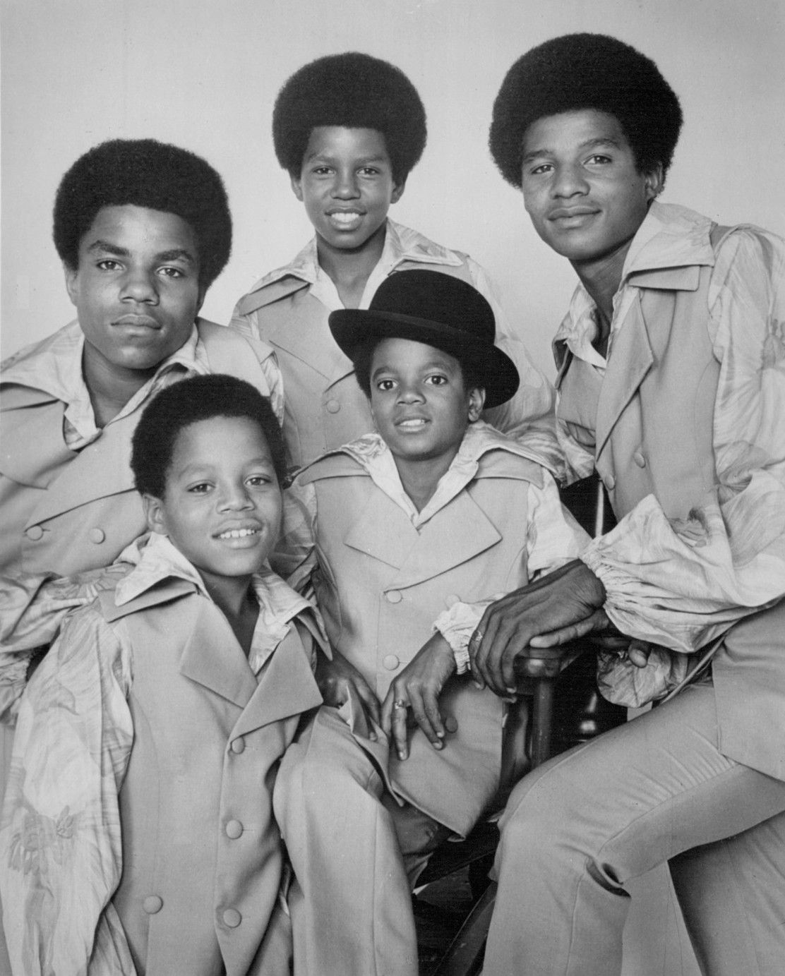 The Jackson 5, con Michael en el centro