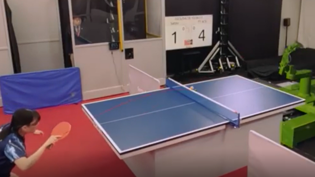 Un robot entrenado con inteligencia artificial ha derrotado a una jugadora de élite