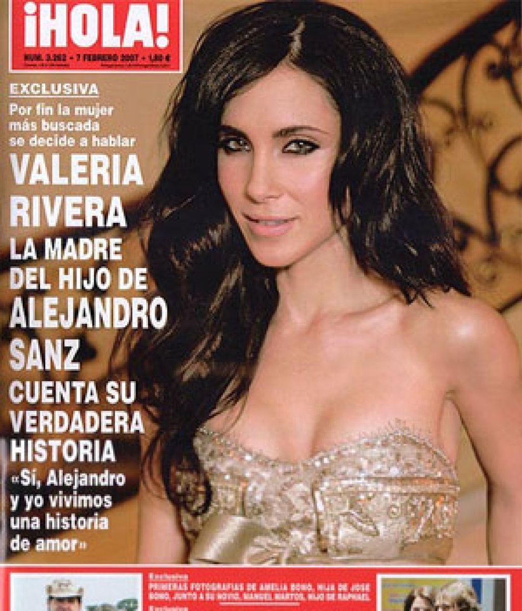 Valeria Rivera, ex de Alejandro Sanz