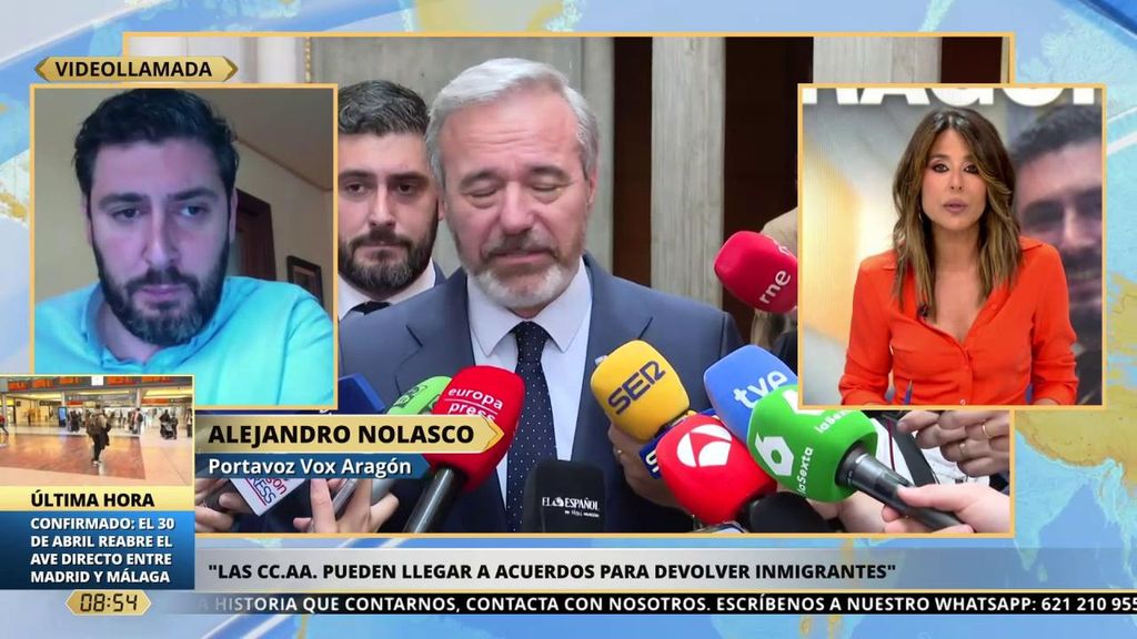 Portavoz de VOX en Aragón, tras el acuerdo con el PP: “Génova dice un día una cosa y otro día dice otra”