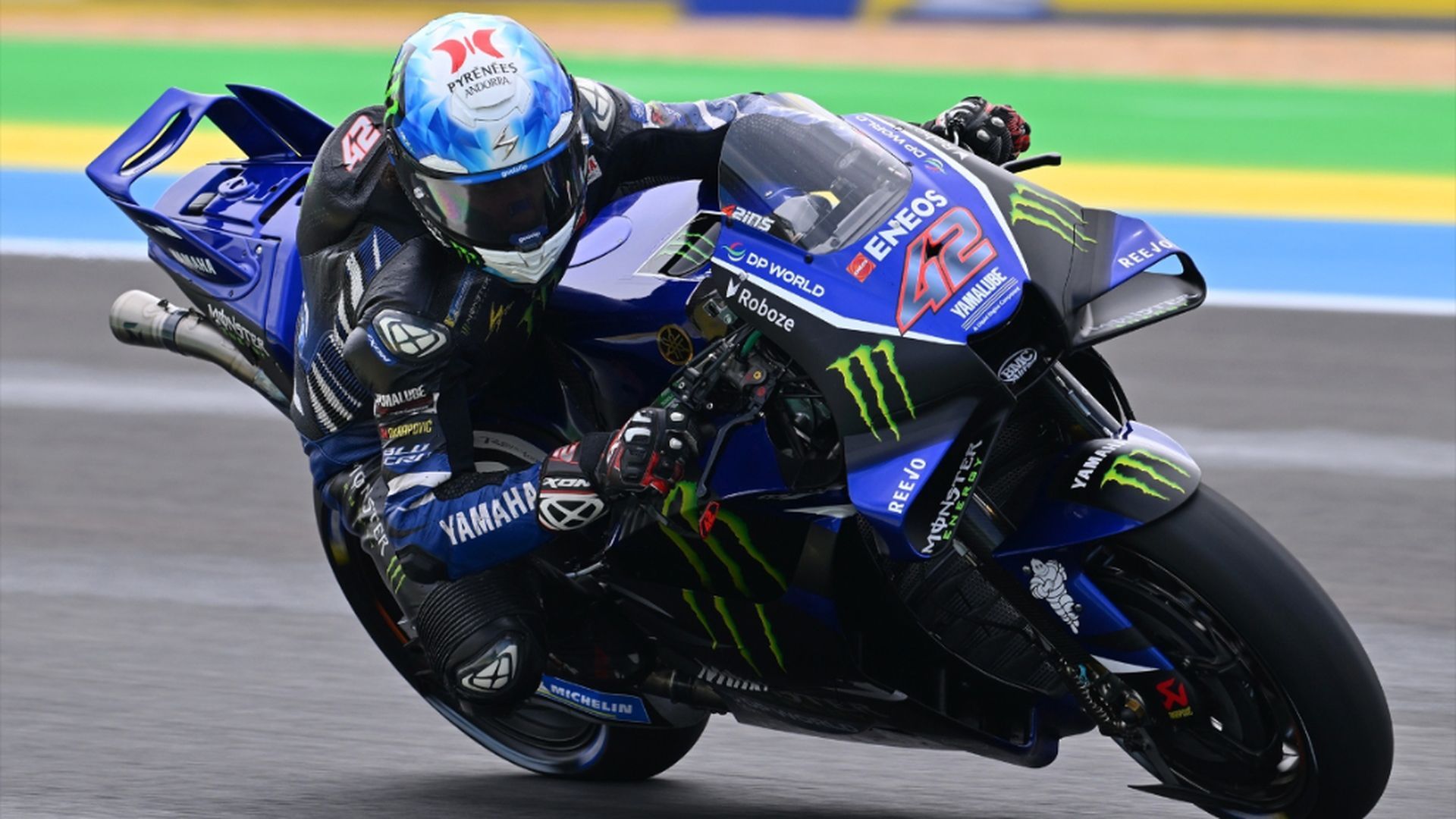 Álex Rins, en Brasil