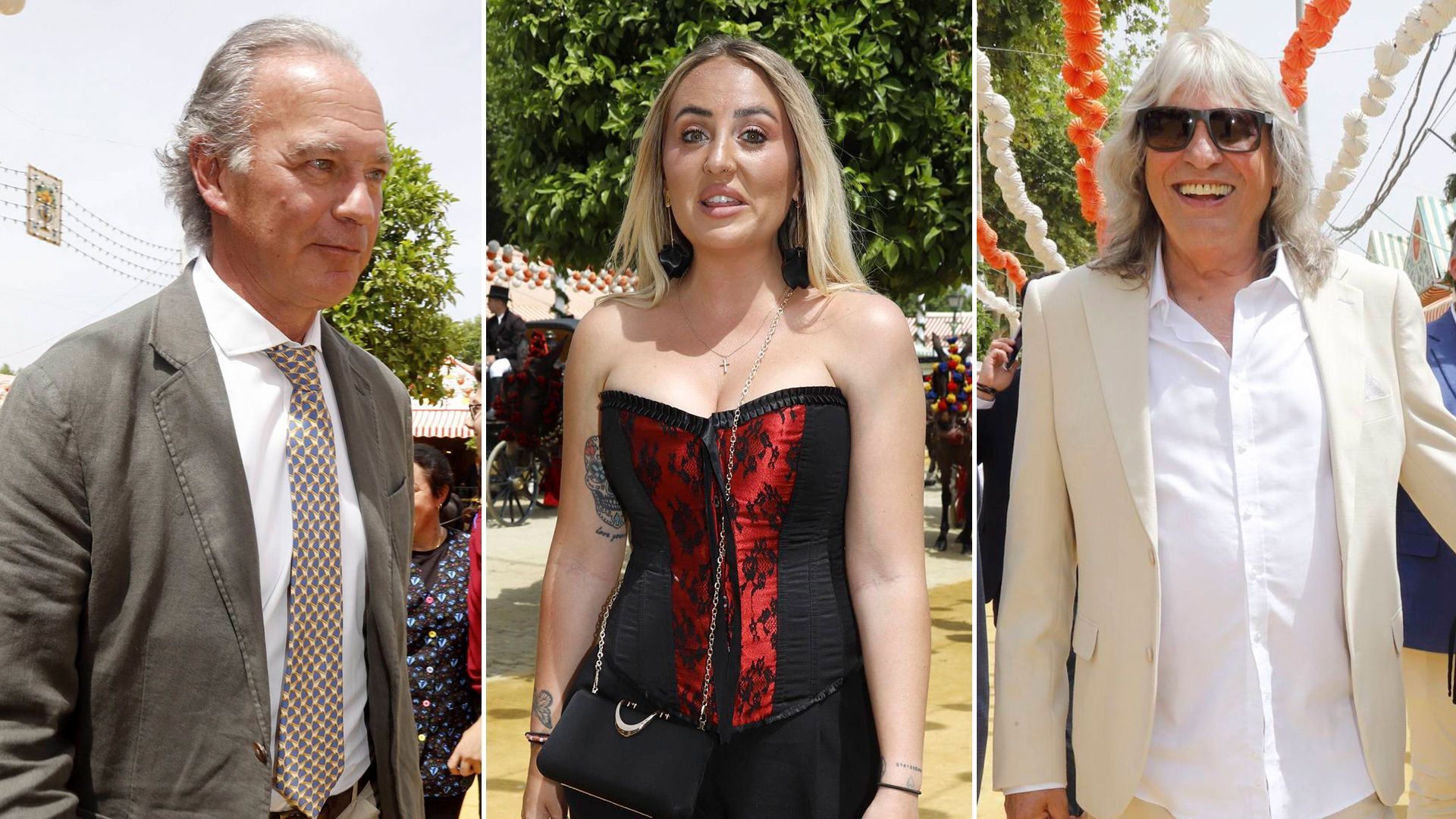 Bertín Osborne, Rocío Flores y José Mercé