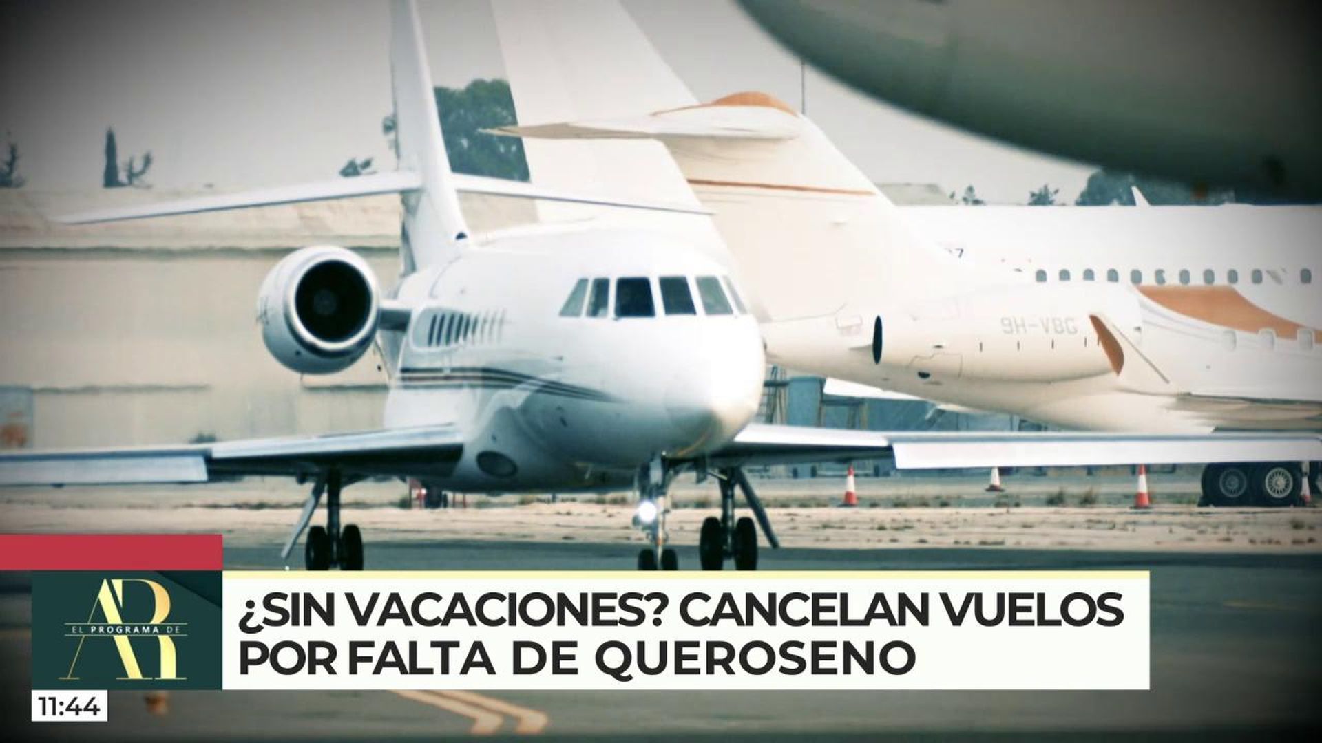 Cancelan aviones por falta de queroseno