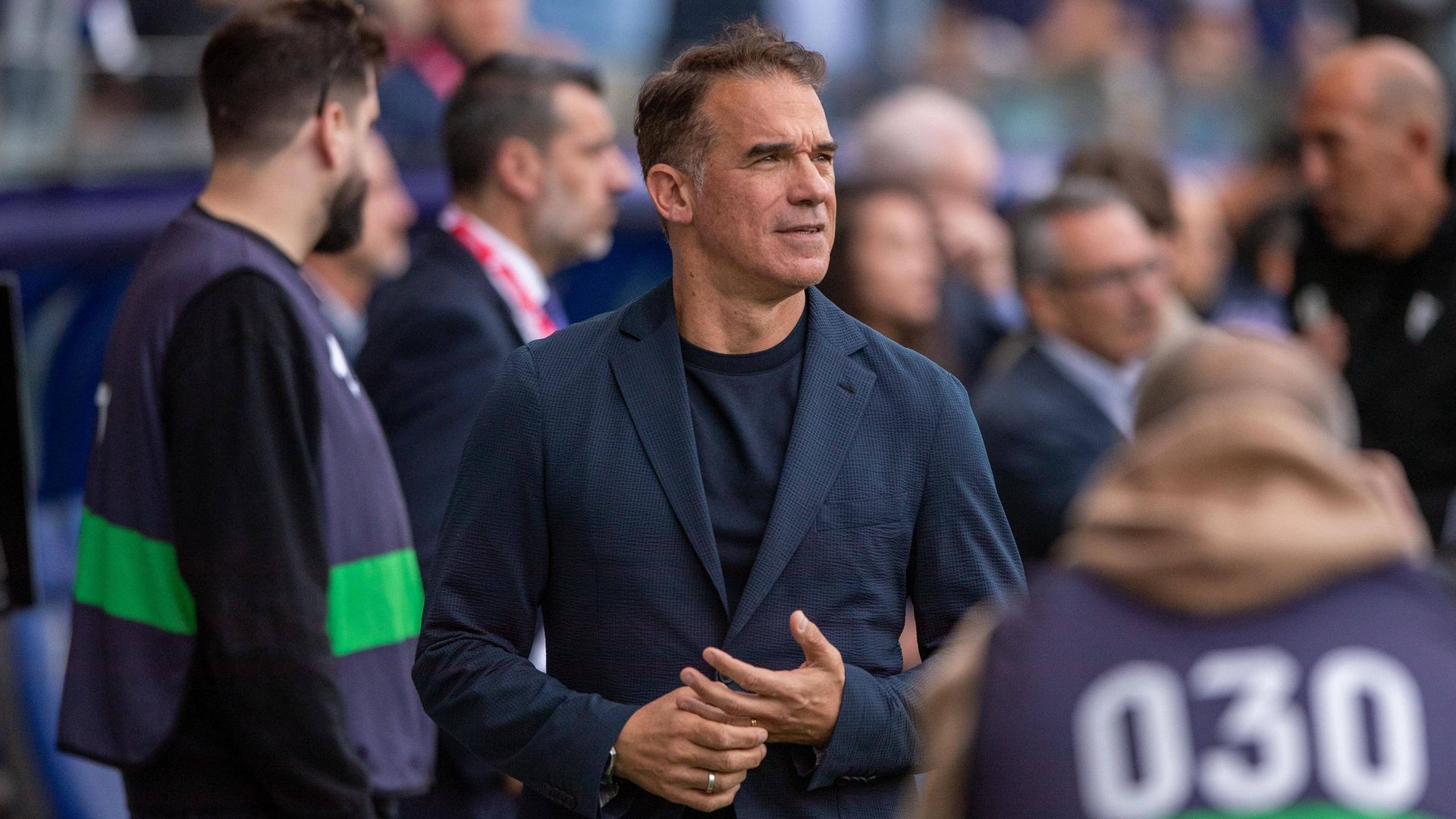 García Plaza, ante el Levante