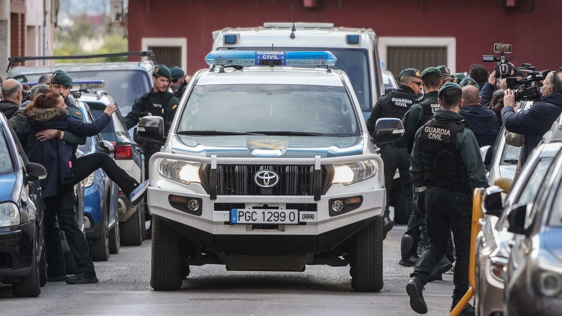 Guardia Civil en Sueca