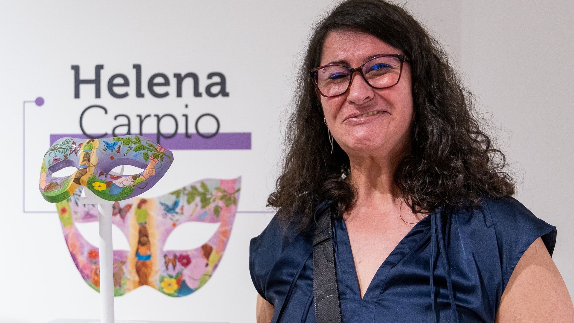 Helena Carpio, presidenta Asociación Familias GA, durante el evento 'Desenmascara las raras'