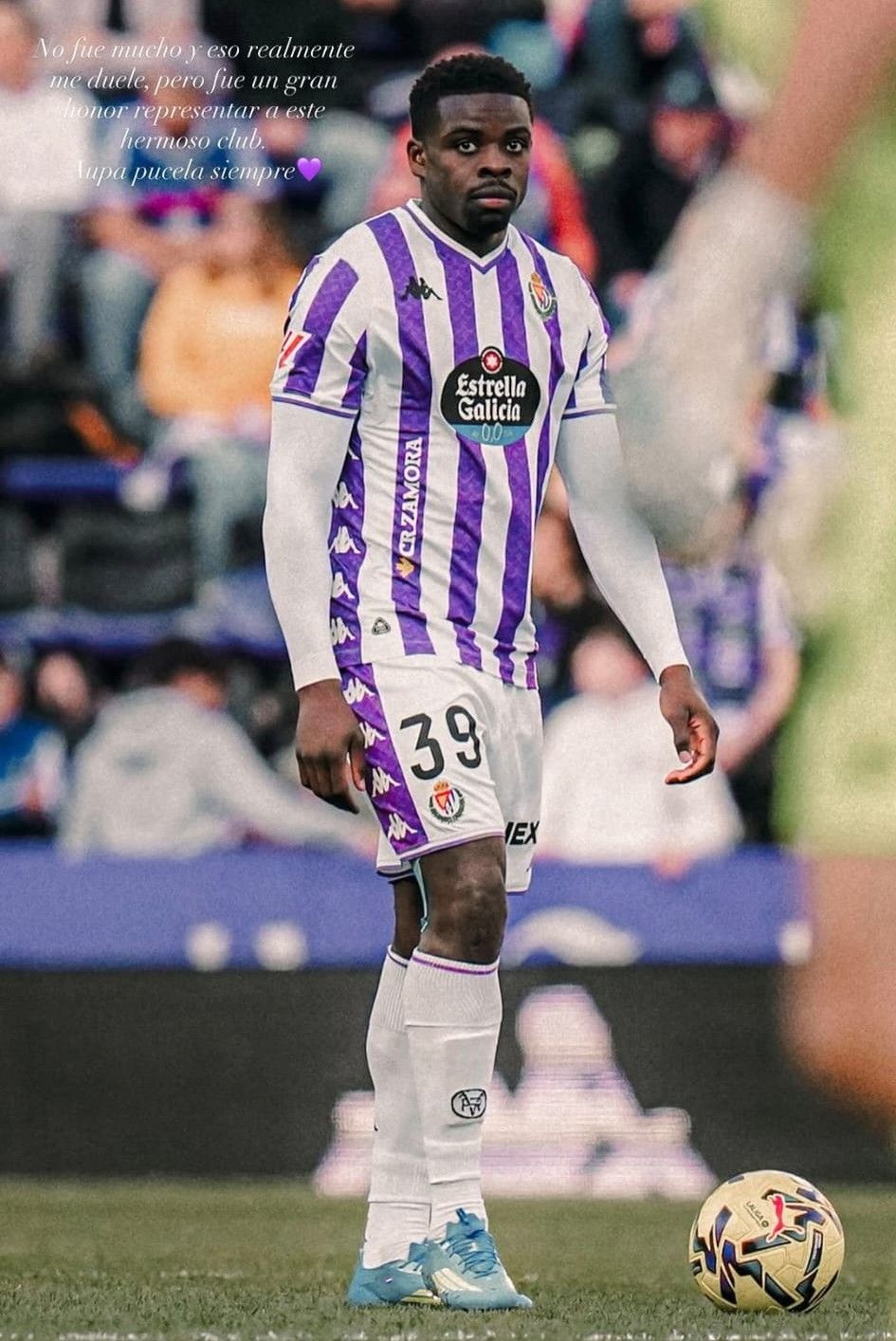 Historia de Noah Ohio despidiéndose del Real Valladolid.