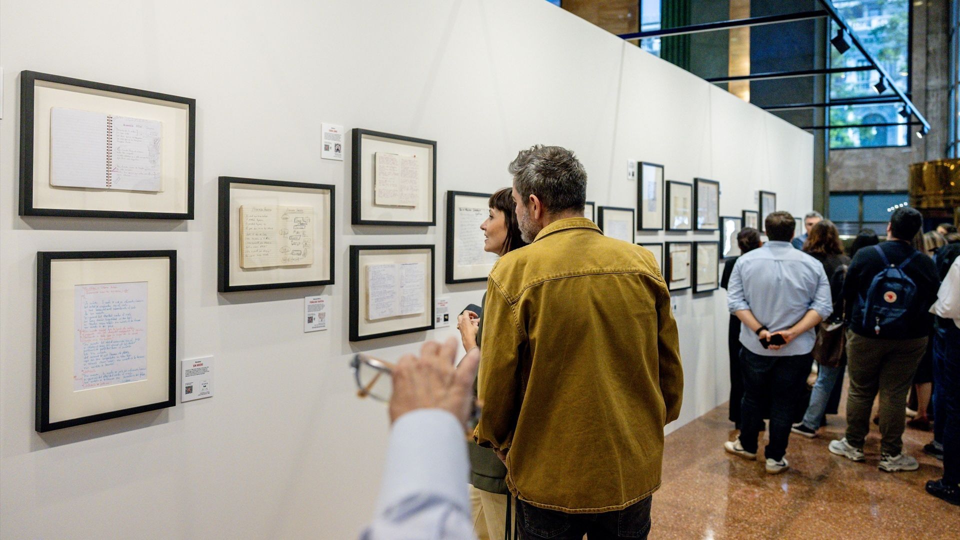 Inauguración de la exposición ‘Las mejores letras en español’