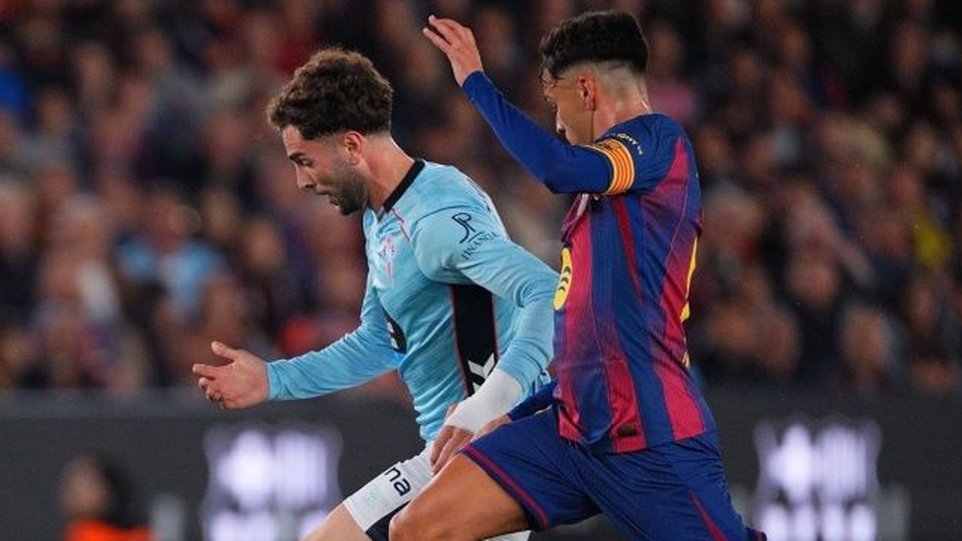 Javi Rueda ante Pedri