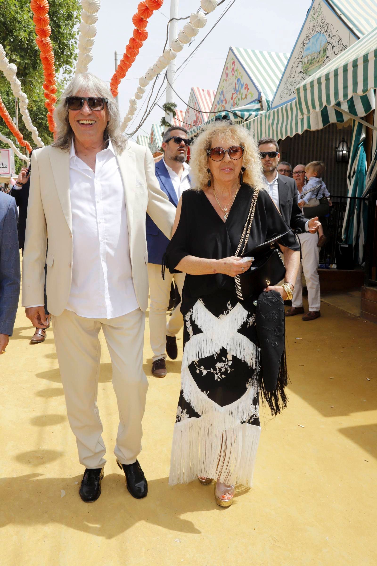 José Mercé y su mujer