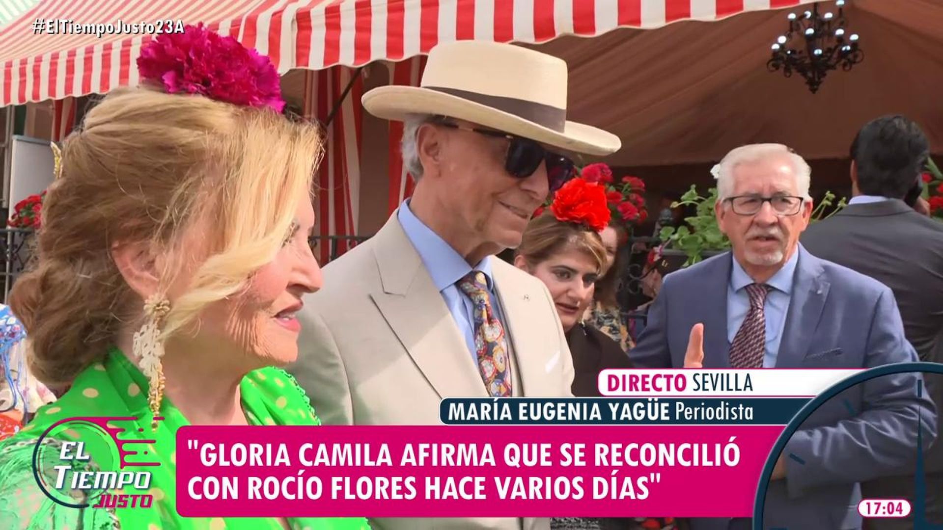 José Ortega Cano y su hermana Mari Carmen