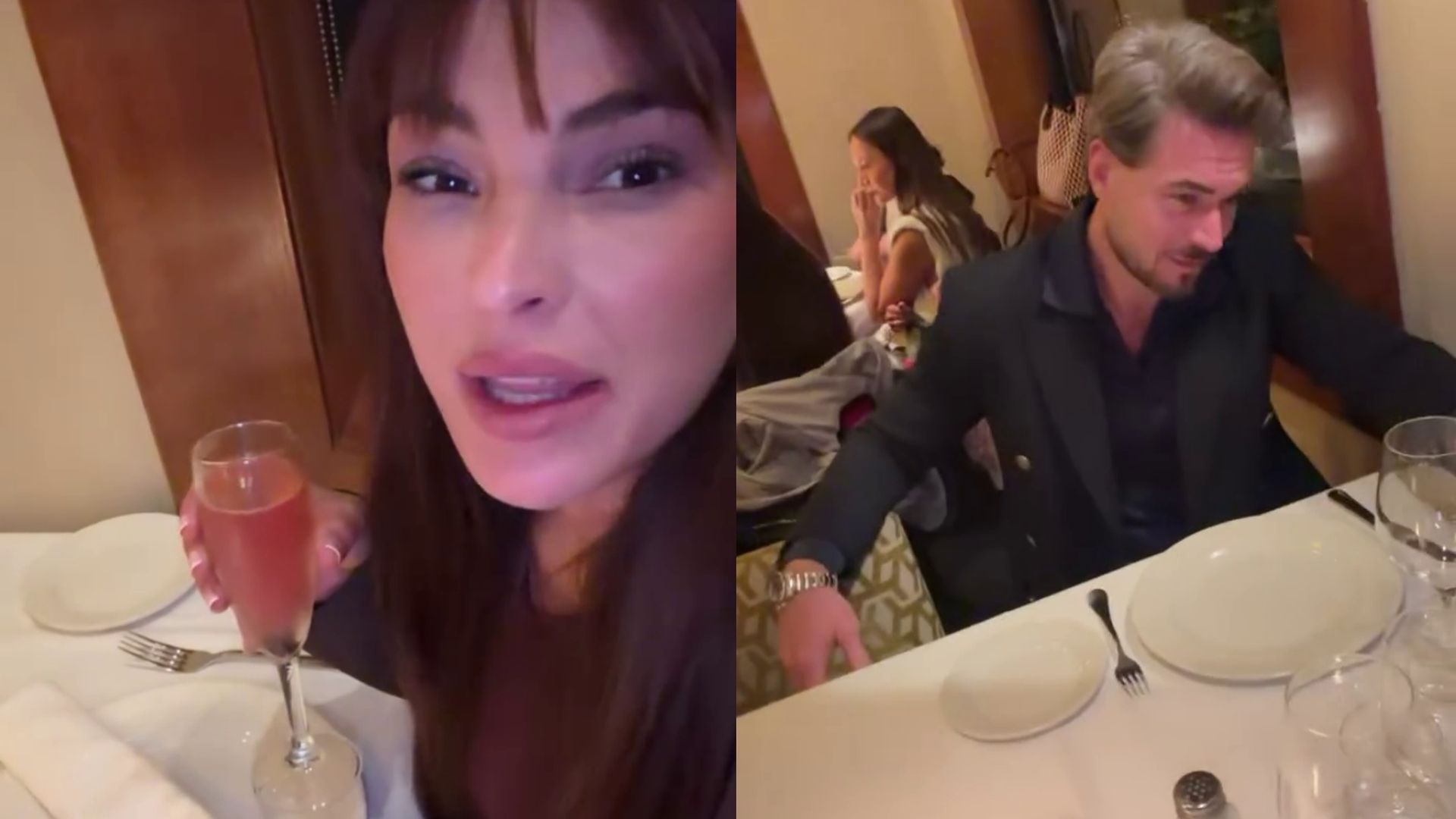 La cena de celebración de Marta Peñate y Tony Spina