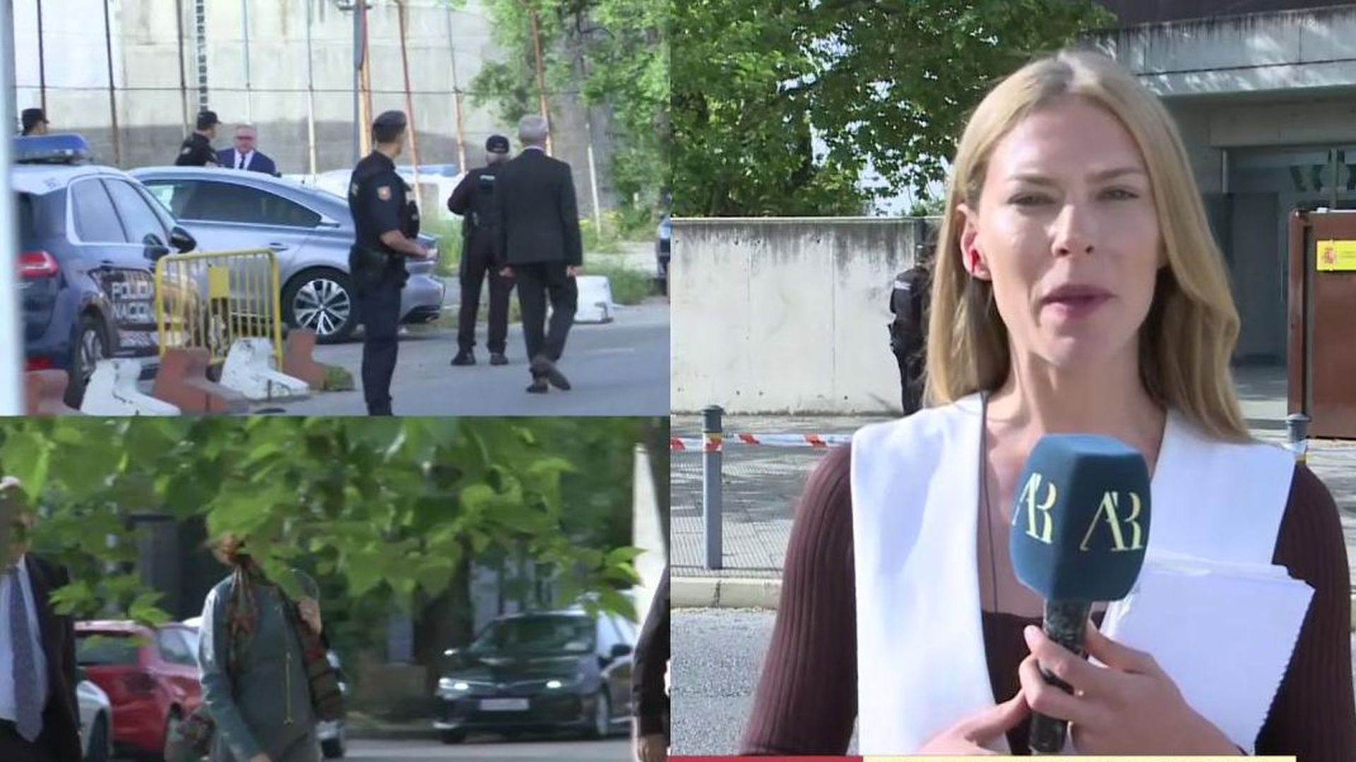 La llegada de Mariano Rajoy y Cospedal para declarar en el juicio por la operación Kitchen