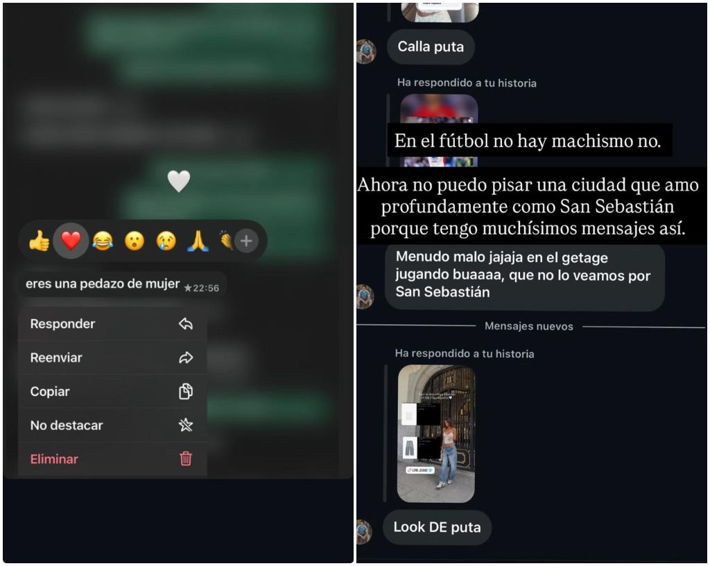 Los comentarios que ha recibido Estela Grande a raíz de la disputa entre Juan Iglesias y Oyarzabal