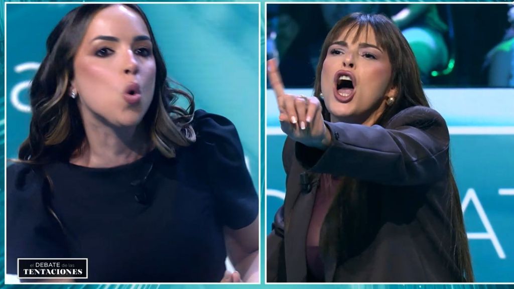 Marta Peñate y Lucía Sánchez protagonizan un tenso rifirrafe en 'El Debate de las Tentaciones'
